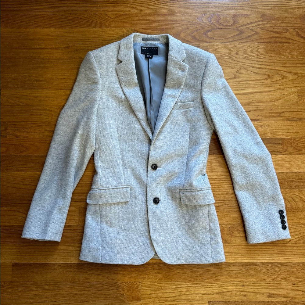 ASOS Light Gray Blazer